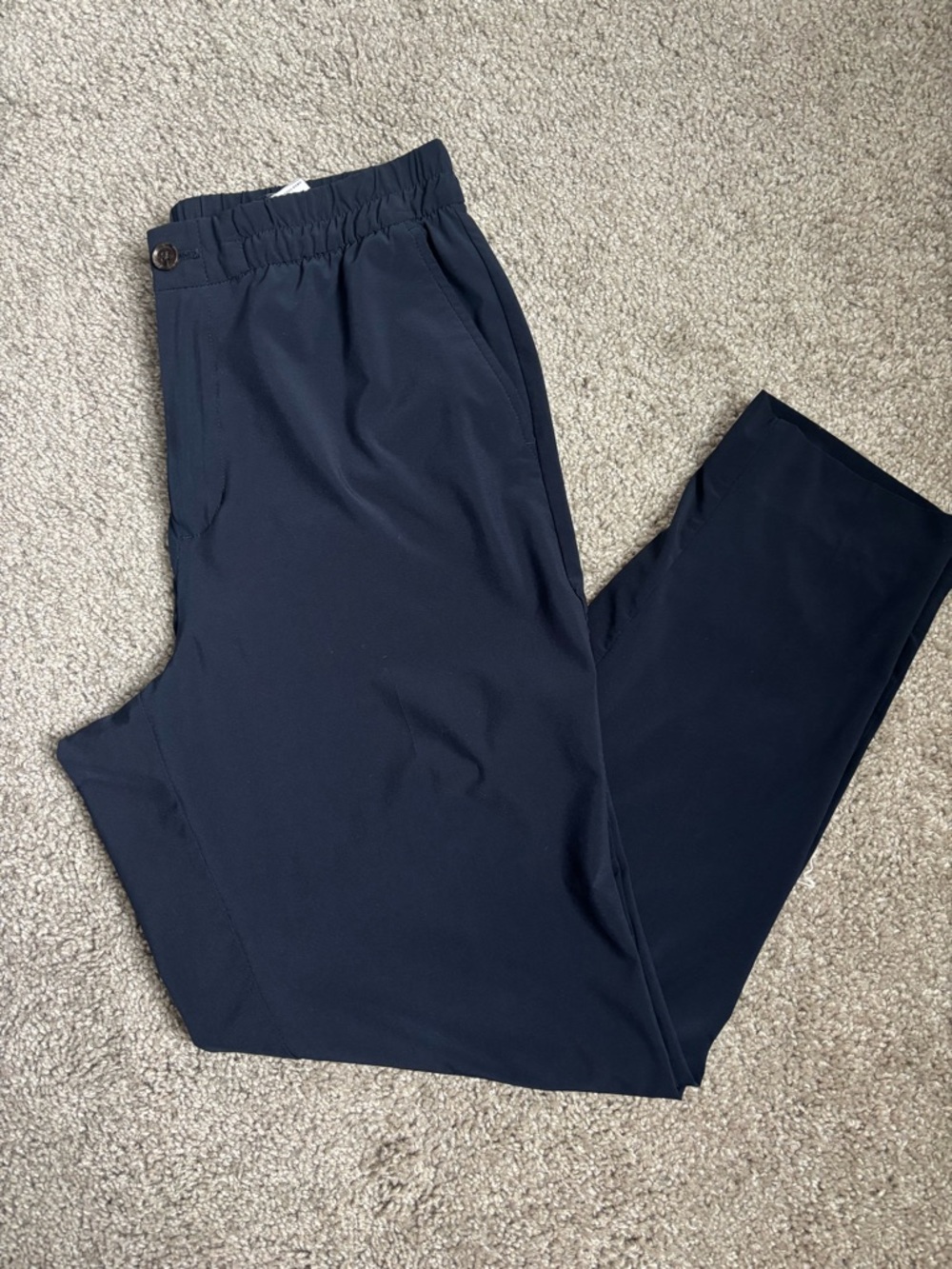 Women’s Banana Republic Navy Stretch Pull-On Pants